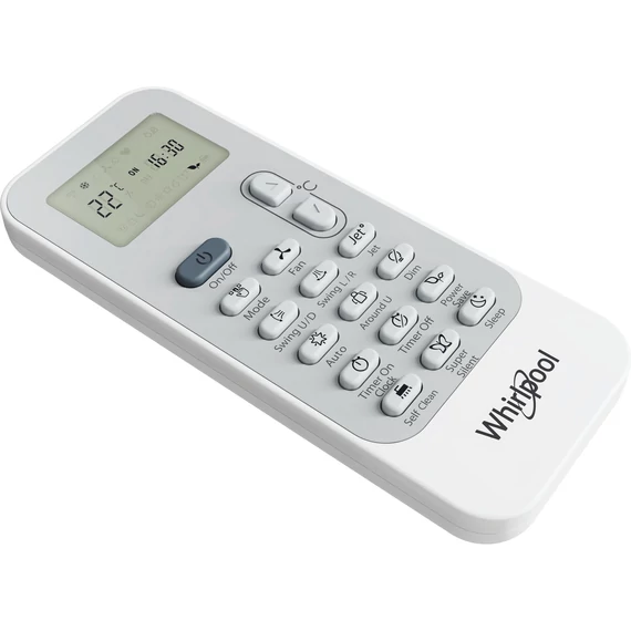 Whirlpool SPICR 312W Inverteres Split klíma 3,5 kW távirányító