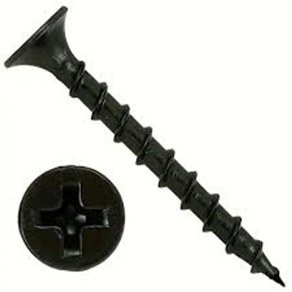 Gipszkarton csavar, 3,5x55 mm (fa menettel)