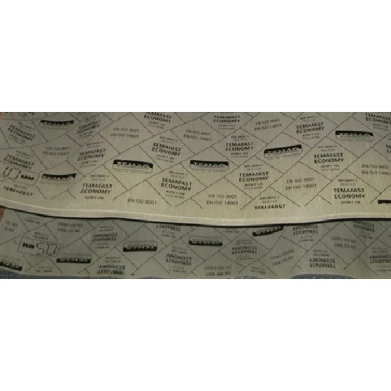 Azbesztmentes tömítőtábla, 300x300x2 mm