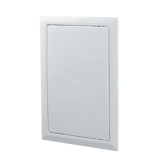 Műanyag csempeajtó, fehér, 200x250 mm (D200x250)