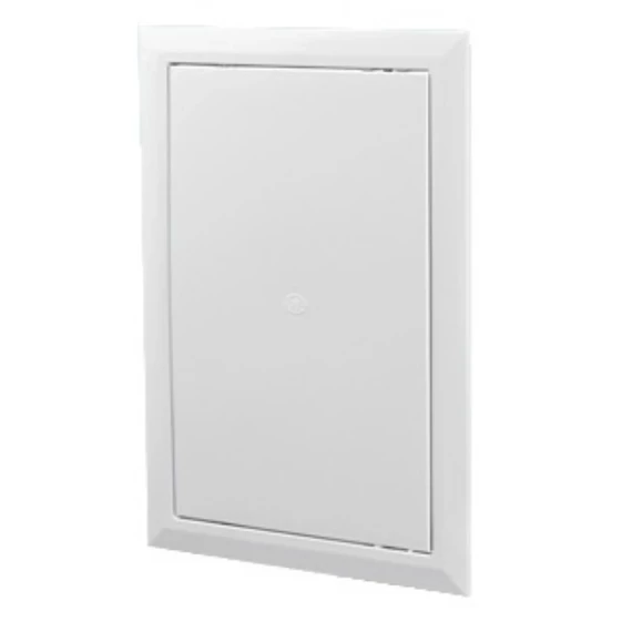 Műanyag csempeajtó, fehér, 250x400 mm (D250x400)