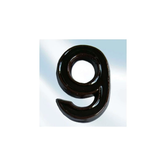 Házszám, kerámia, 