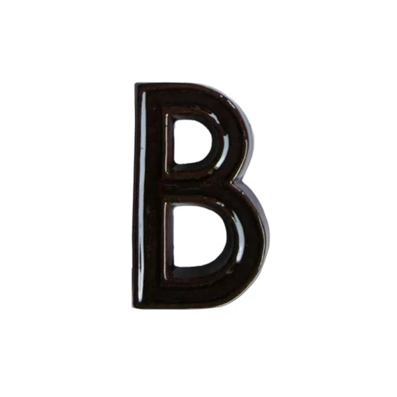 Házszám, kerámia, 