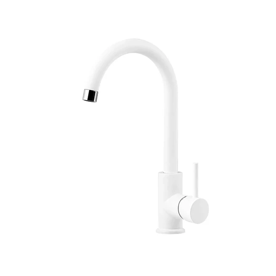 Mofém Junior Evo mosogató csaptelep, fehér (25.915.28.0W)