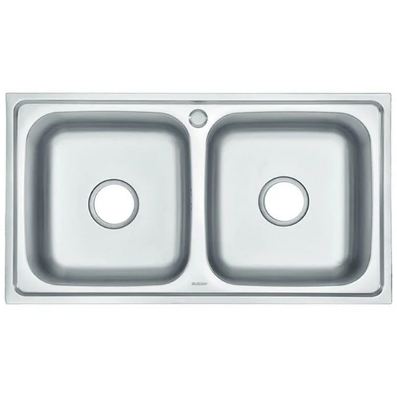 Nago LS-7843C kétmedencés mosogatótálca