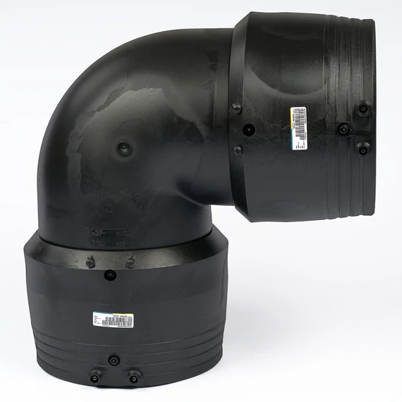 Elektrofúziós könyök idom, 90 mm / 90°