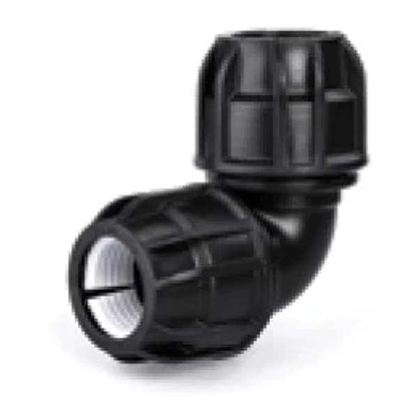 Plassim KPE egál könyök idom, 110-110 mm