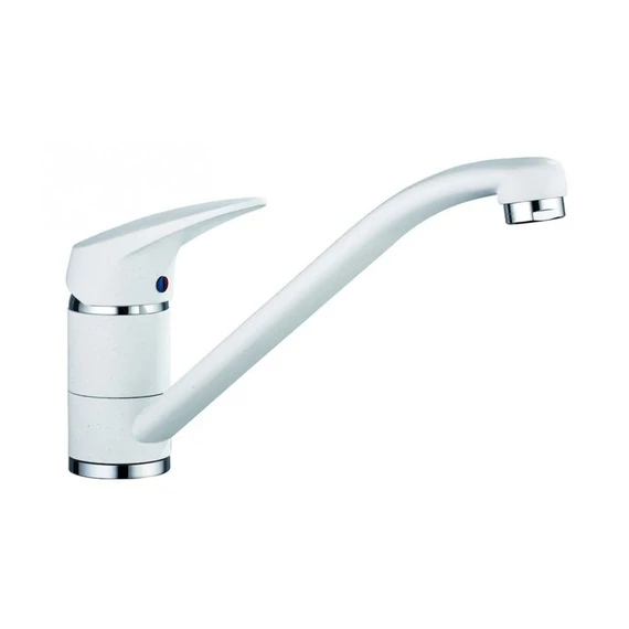 Rontti MR06 normál álló mosogató csaptelep, fehér (6113)