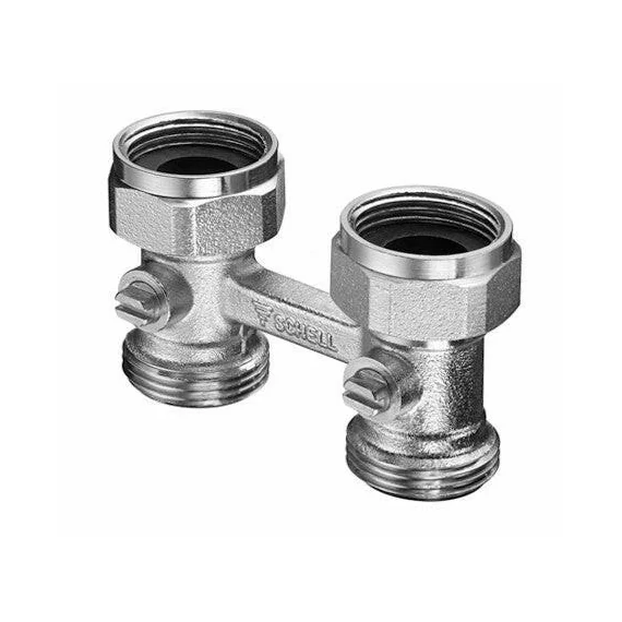 Schell 0001140 egyenes golyóscsapblokk, 3/4