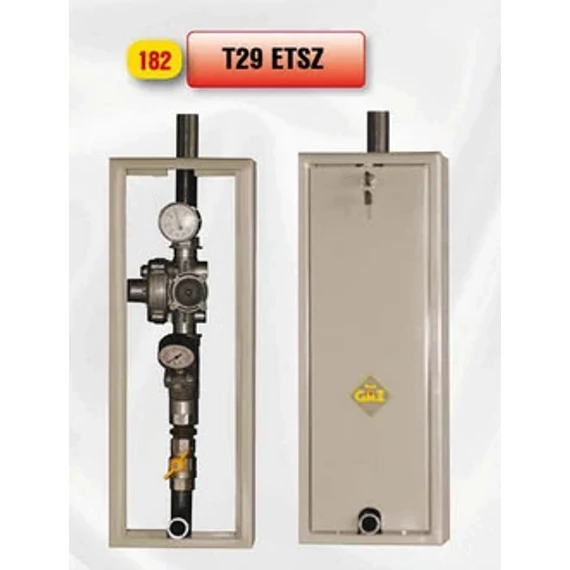 Pero T29 falba építhető szabályzó szekrény (T29)