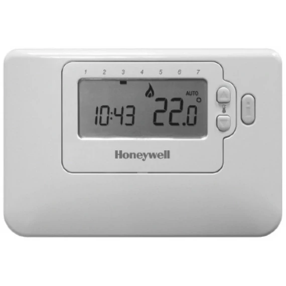 Honeywell CM707 programozható digitális szobatermosztát, heti programmal