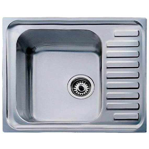 Teka Classic 1B 1/2D inox mosogató, 580x500 mm