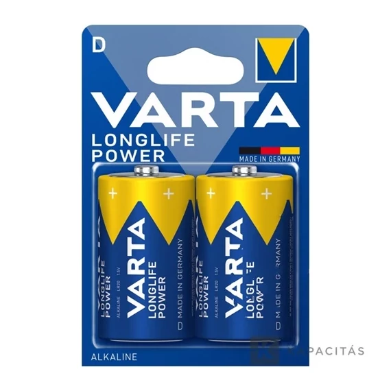 Varta AA tartós alkáli elem (2 db/csomag)