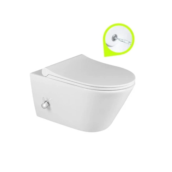 AVVA fali WC integrált bidé funkcióval