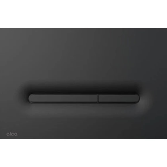 Alcaplast Linka nyomólap, matt fekete (M1878)