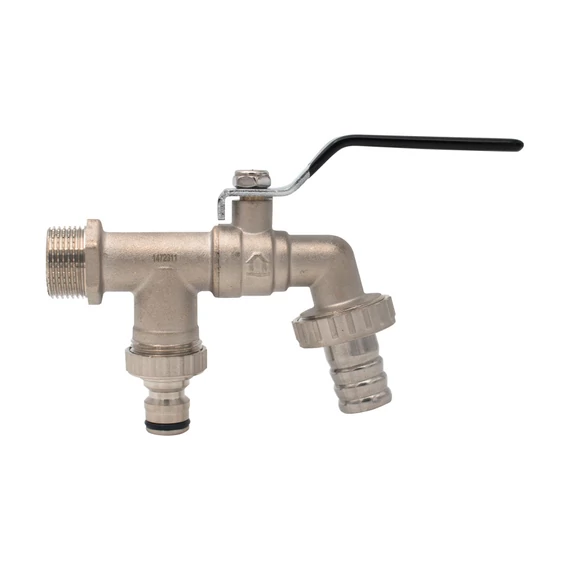 Ermetiq dupla kerti csap, 3/4