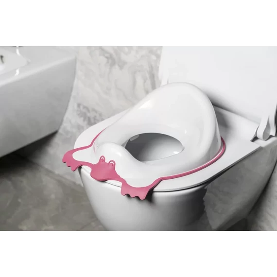 Aqualine Duck WC-szűkítő, rózsaszín (366423)