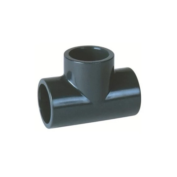 PVC nyomó T-idom, 63 mm, ragasztható