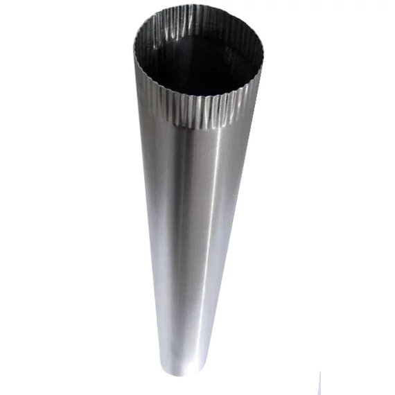 Füstcső alumínium 132/1m