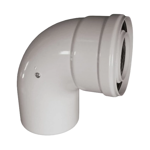 Brilon Alu könyök idom, 80 mm / 90° (AKO8090)