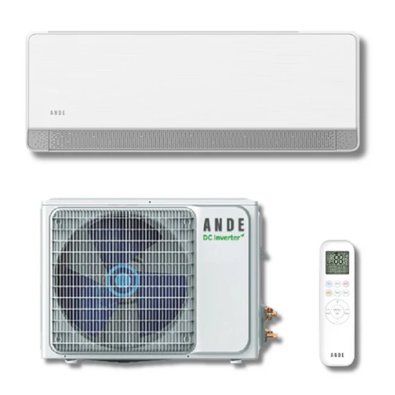 Ande Magma Pro UV (AND-M18PRO) (A+++) (csepptálca fűtés) (huzatmentes) oldalfali monosplit klíma szett 5,0 kW (96959)