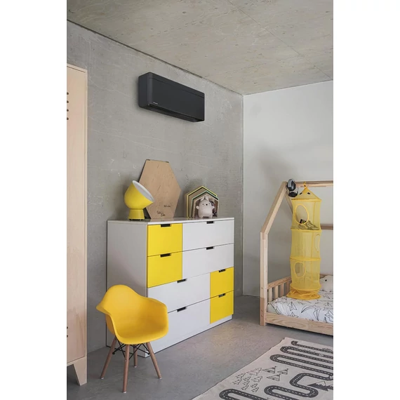 Daikin Stylish CTXA15BB hőszivattyús multi beltéri egység matt fekete színben 1,5 kW