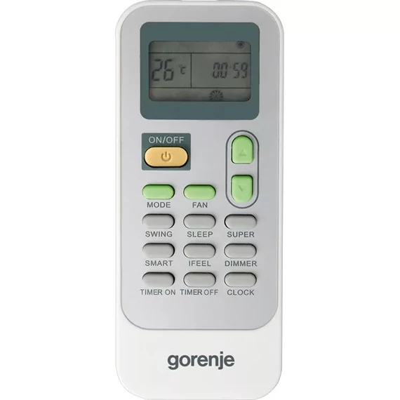 GORENJE KAM35 BHP 2,9/3,5kW hűtő-fűtő wifis mobil klíma (20011471) távirányító