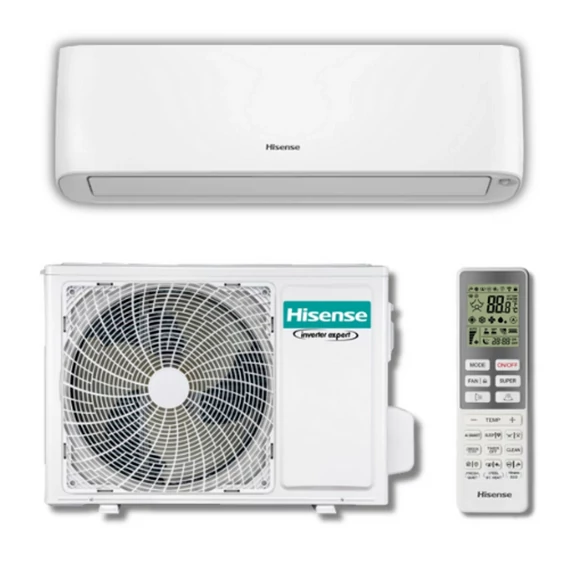 Hisense Energy Pro Plus oldalfali inverteres split klíma 2,6 kW (QG25XV0E)