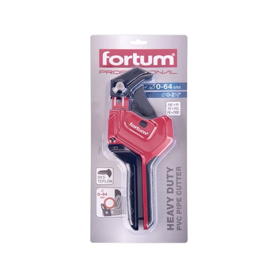 Fortum Műanyagcső-vágó olló 64mm (MAD.4775018)