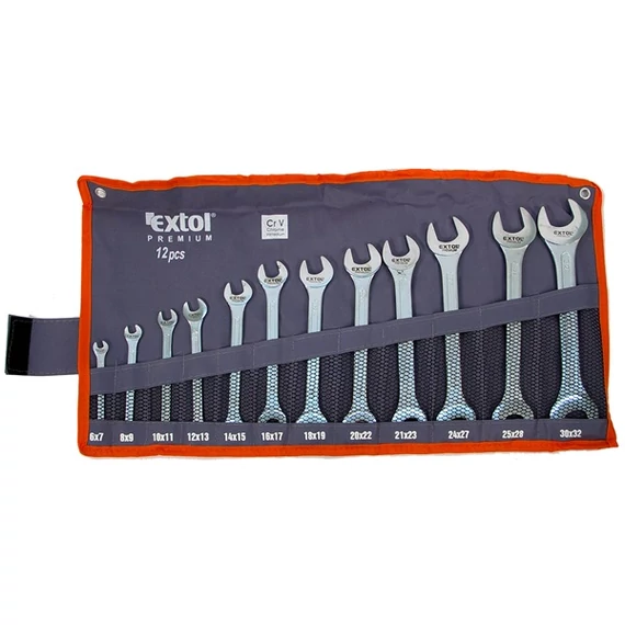 Extol Villáskulcs készlet, 12 részes, 6-32mm (MAD.8631141)